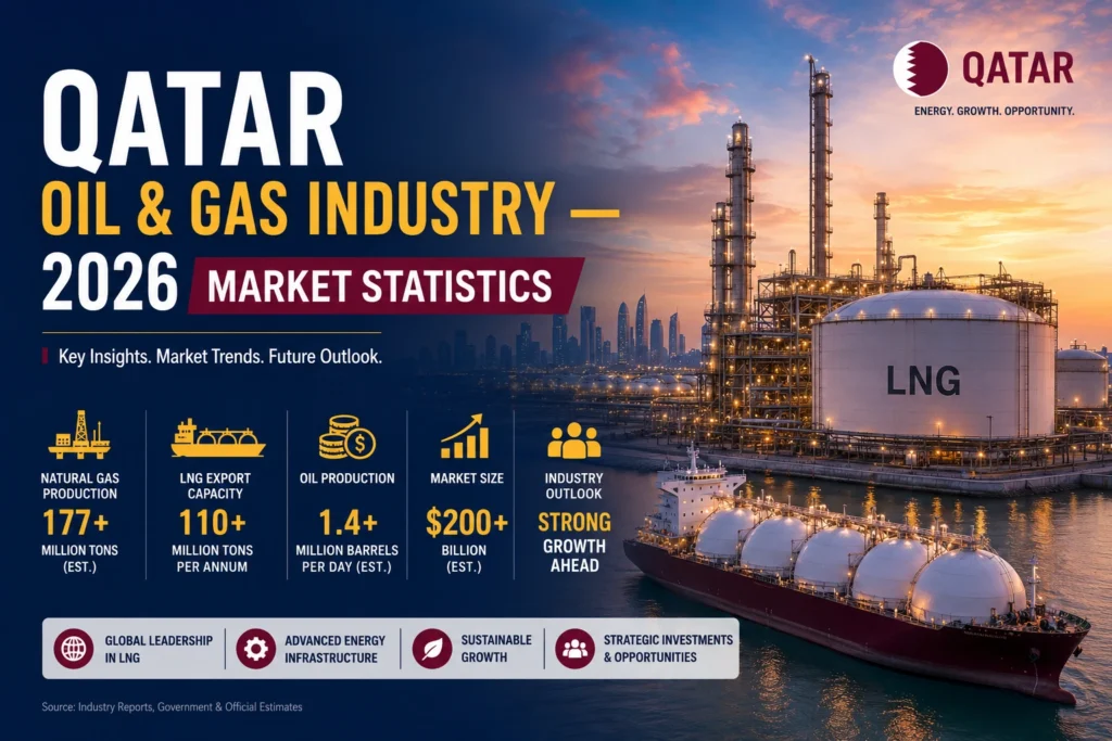 Qatar Oil & Gas Industry — 2026 Market Statistics