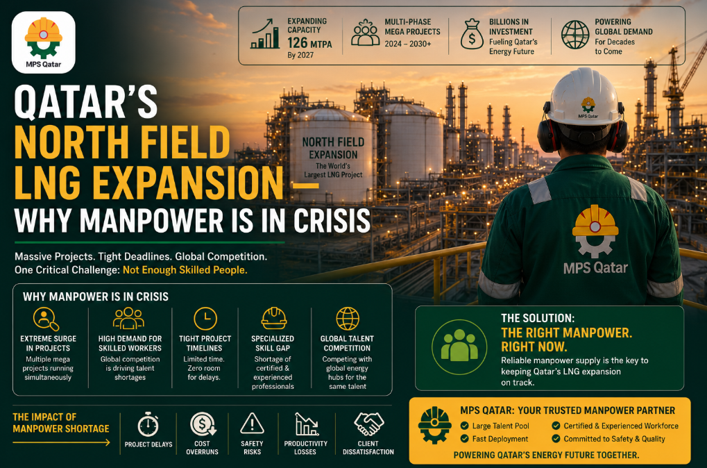 Qatar's North Field LNG Expansion — Why Manpower Is in Crisis
