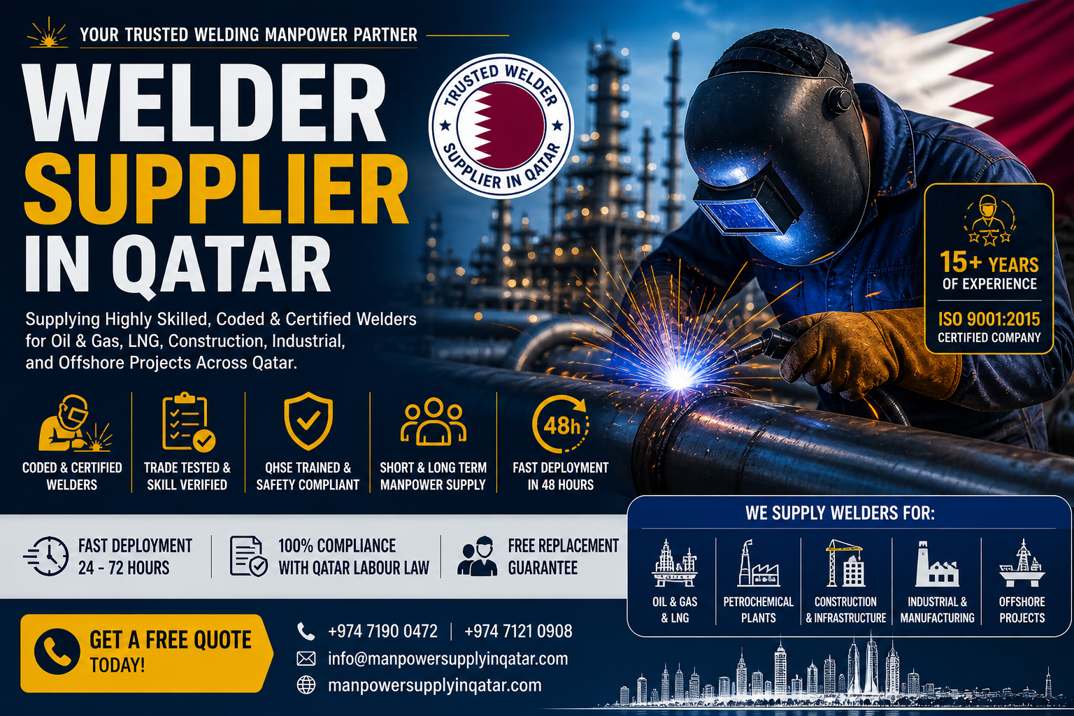 Welder Supplier in Qatar
